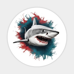 shark attack Magnet